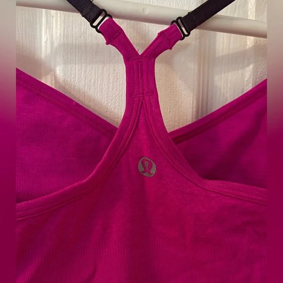Lululemon Hot Pink Racerback Tank​ - Picture 3 of 5